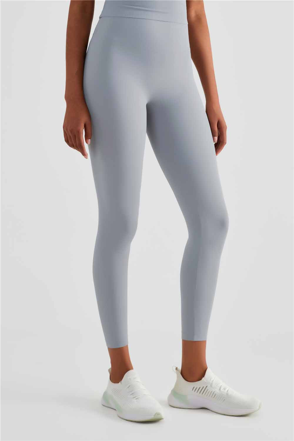 CK1486-NULS naked nine point yoga pants Women's Europe and America No T sport skinny fitness pants High waisted slimming hip lift peach pants