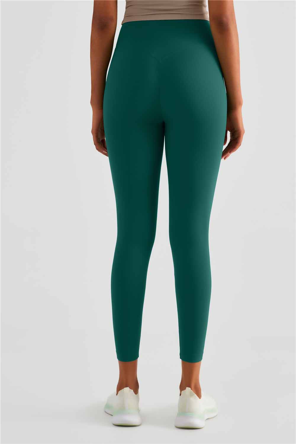 CK1486-NULS naked nine point yoga pants Women's Europe and America No T sport skinny fitness pants High waisted slimming hip lift peach pants