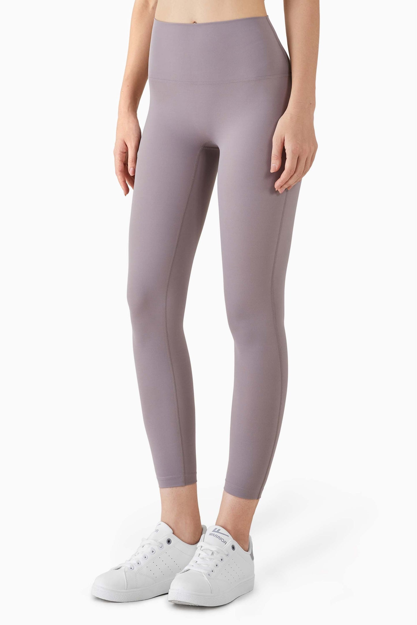 CK1204-BR European and American medium-intensity peach hip-lifting sports fitness leggings, seamless and naked feel high-waisted tight yoga pants.