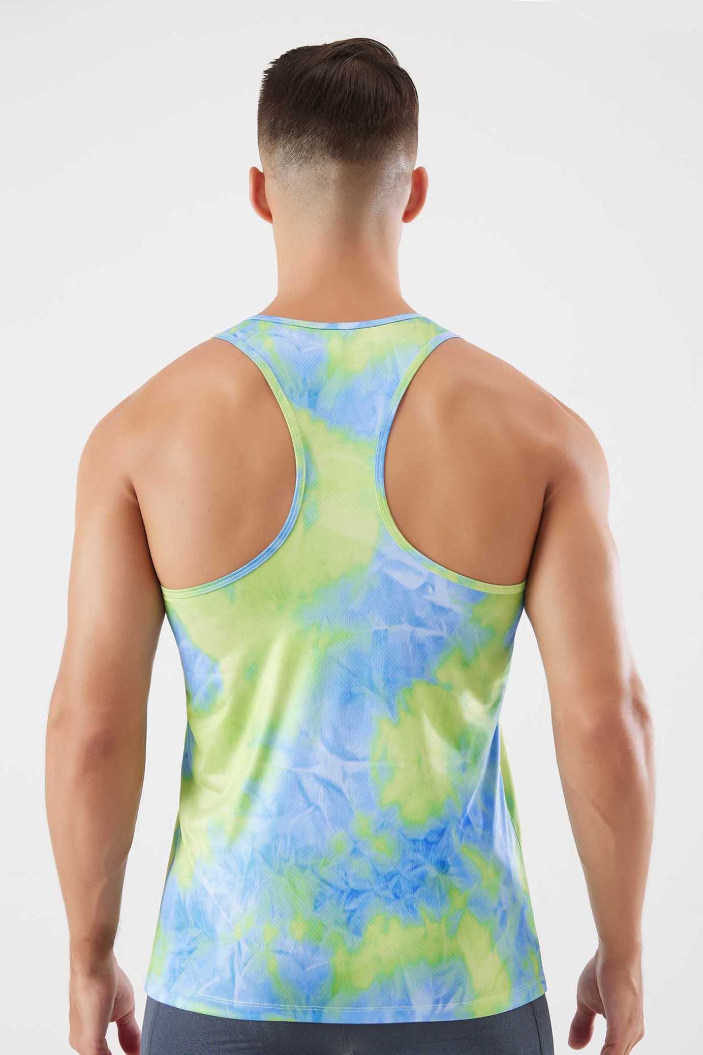 HR23110-Men and women running sports quick-drying vest, racing marathon competition fitness sleeveless vest, sports track and field training clothing