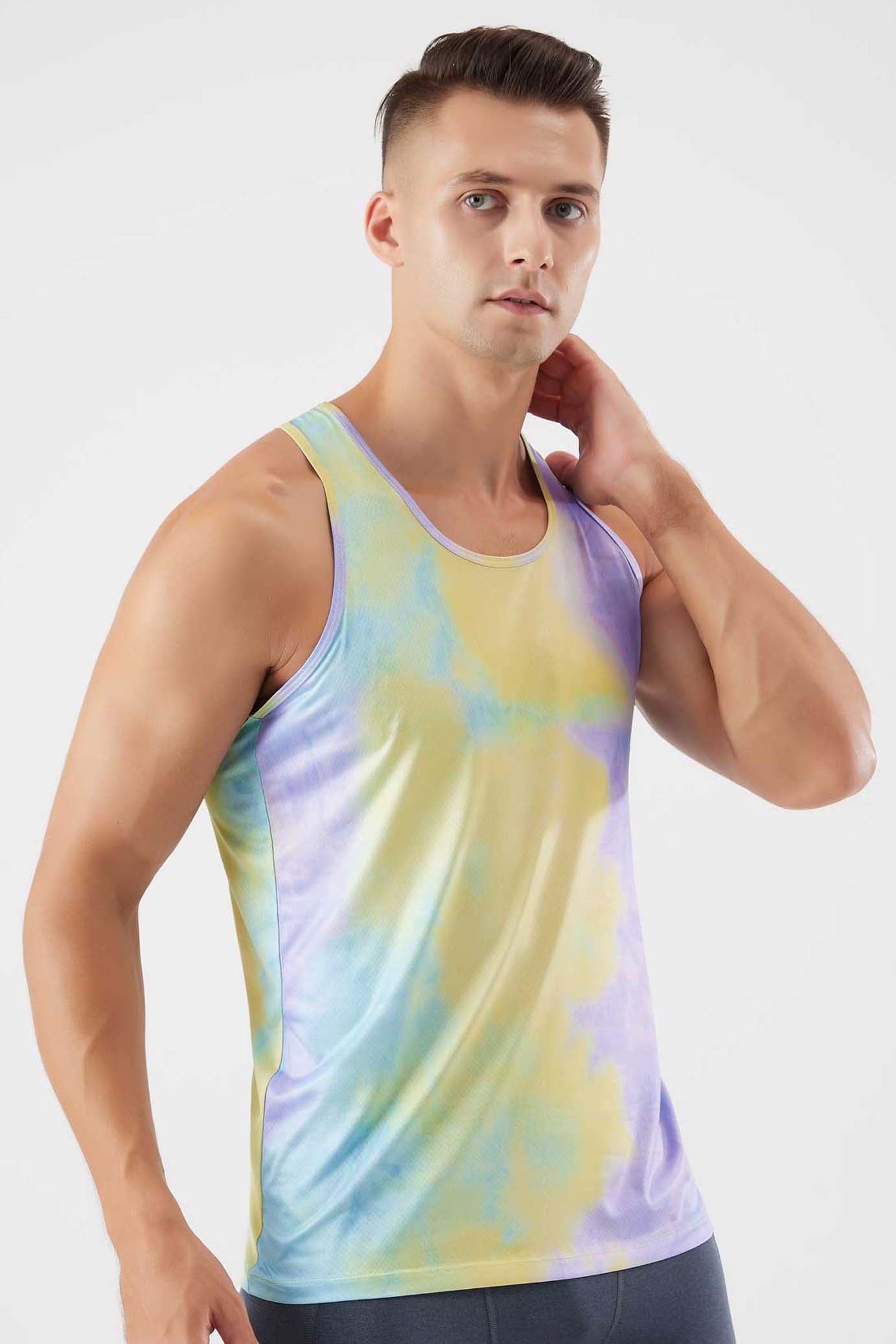 HR23110-Men and women running sports quick-drying vest, racing marathon competition fitness sleeveless vest, sports track and field training clothing