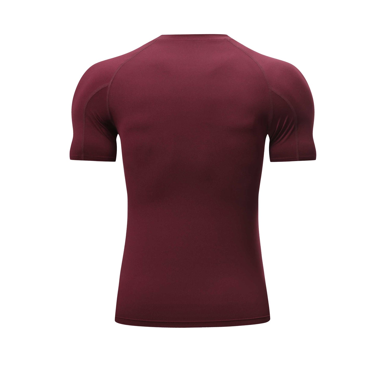 HRYTG1032-Men's PRO tights short sleeve sports running training clothes basketball fitness clothes quick dry short sleeve T-shirt