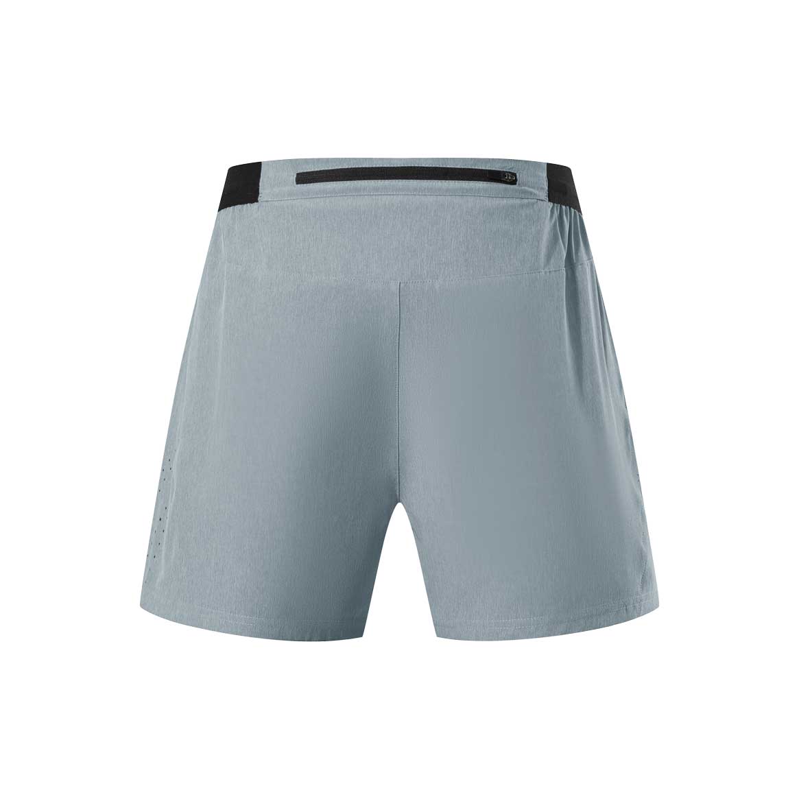 HRDK23401-Outdoor running double-layer breathable fitness shorts for men, European and American plus size faux two-piece anti-light sports shorts, quick-drying
