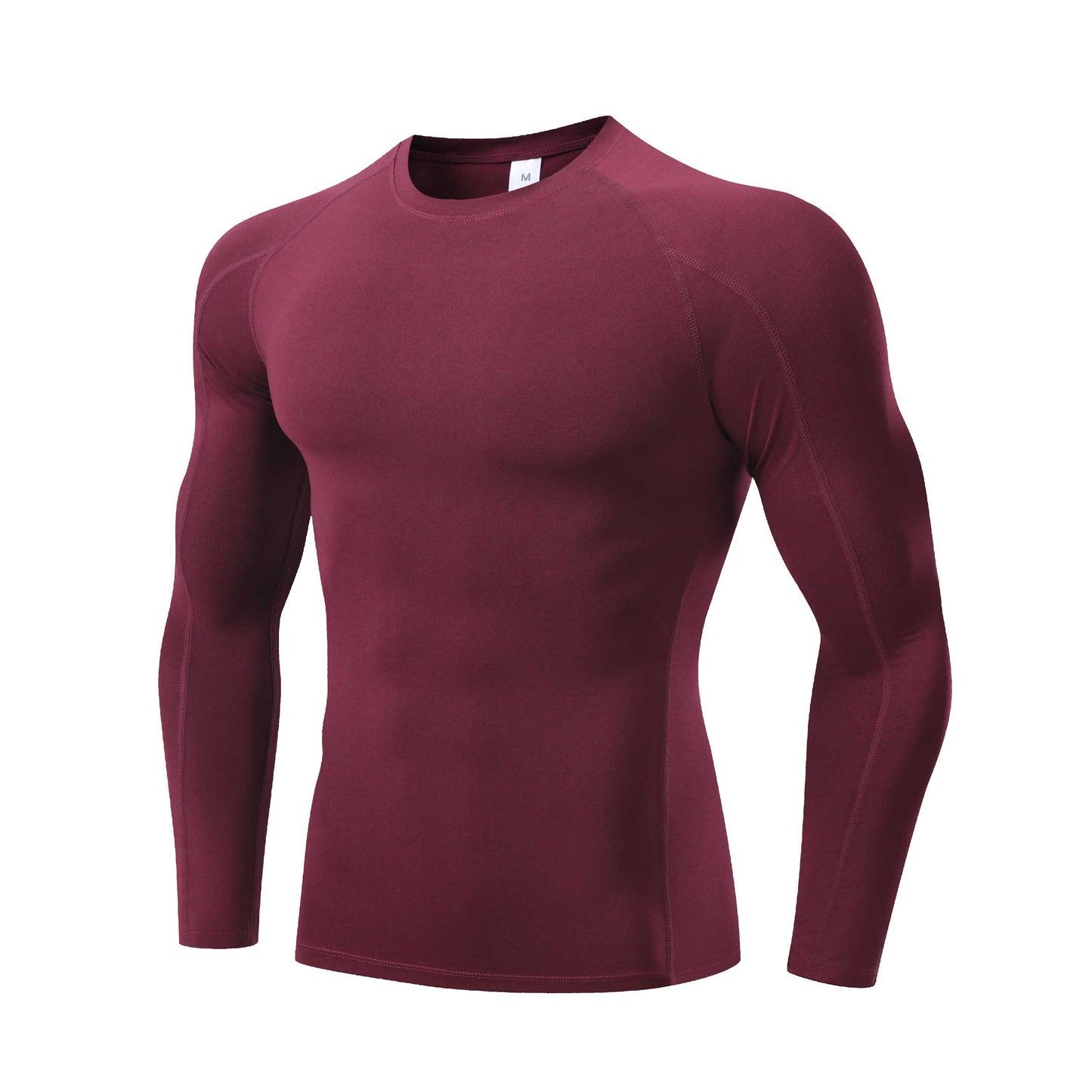 HRYTG1041-Spring men's running fitness long sleeve cross-border quick dry compression sports fitness clothing pro basketball training tights
