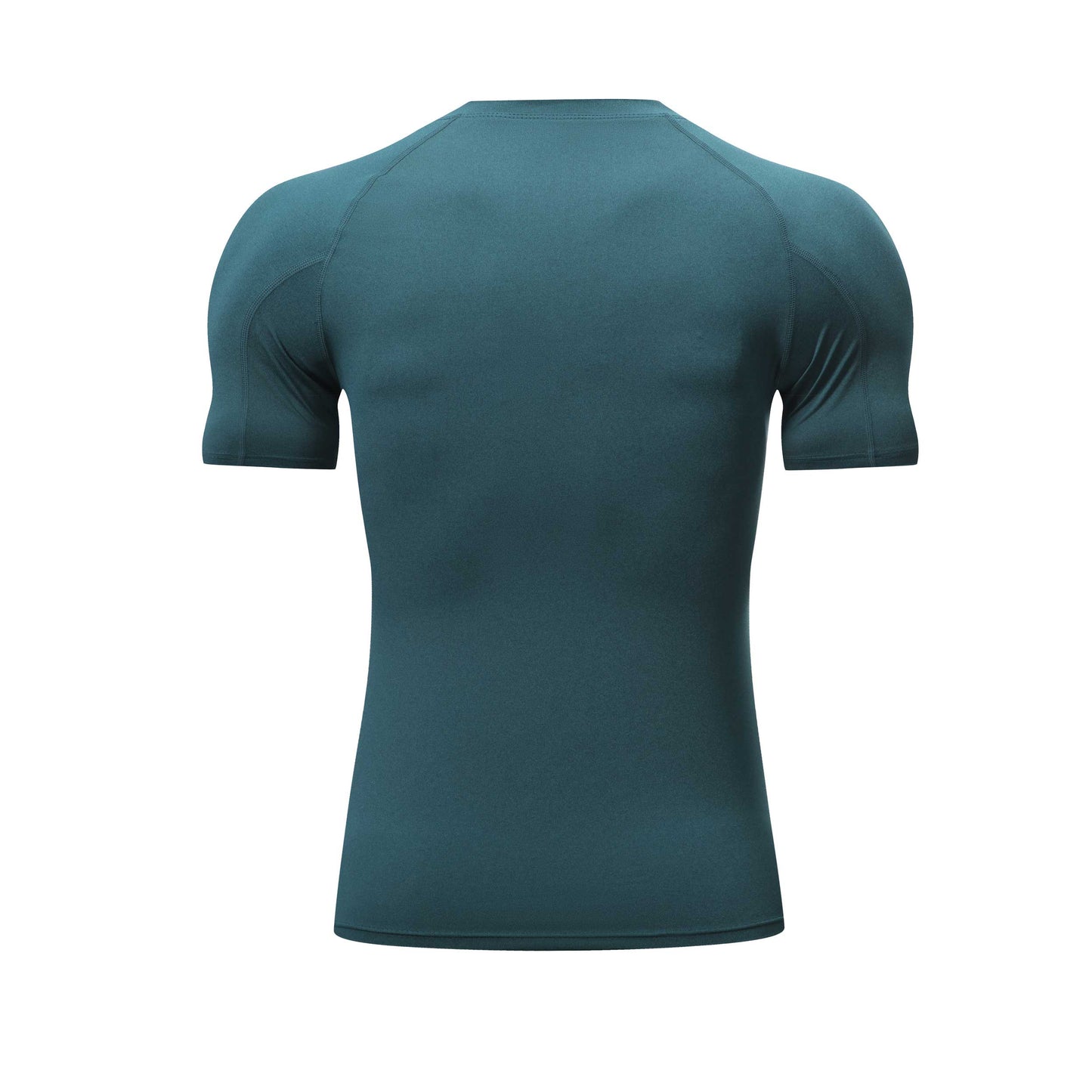 HRYTG1032-Men's PRO tights short sleeve sports running training clothes basketball fitness clothes quick dry short sleeve T-shirt