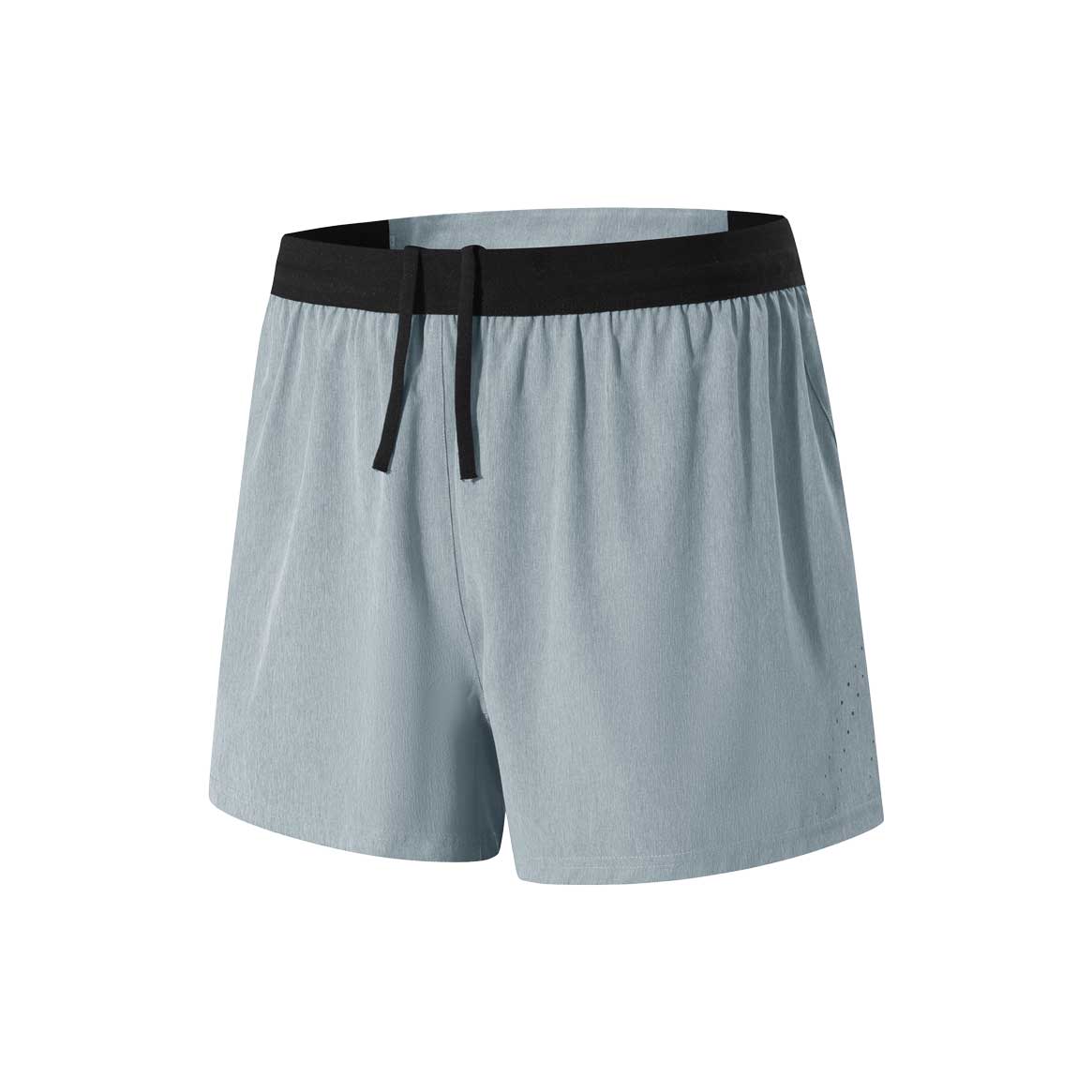 HRDK23401-Outdoor running double-layer breathable fitness shorts for men, European and American plus size faux two-piece anti-light sports shorts, quick-drying