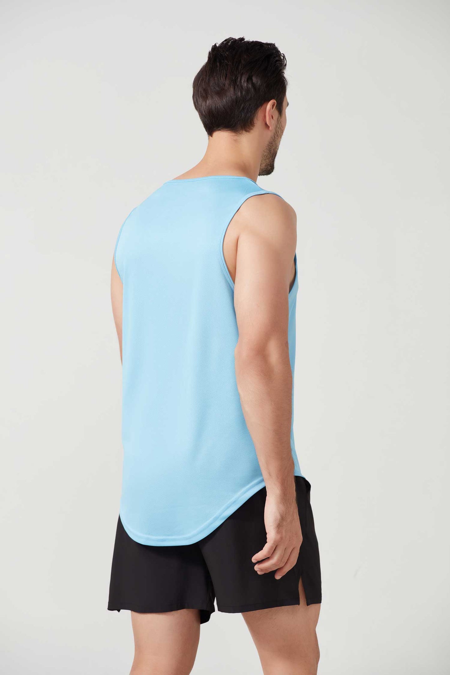 HRBX10001-Summer marathon quick-drying sports vest for men, sleeveless tank top for running and training, loose fit for basketball