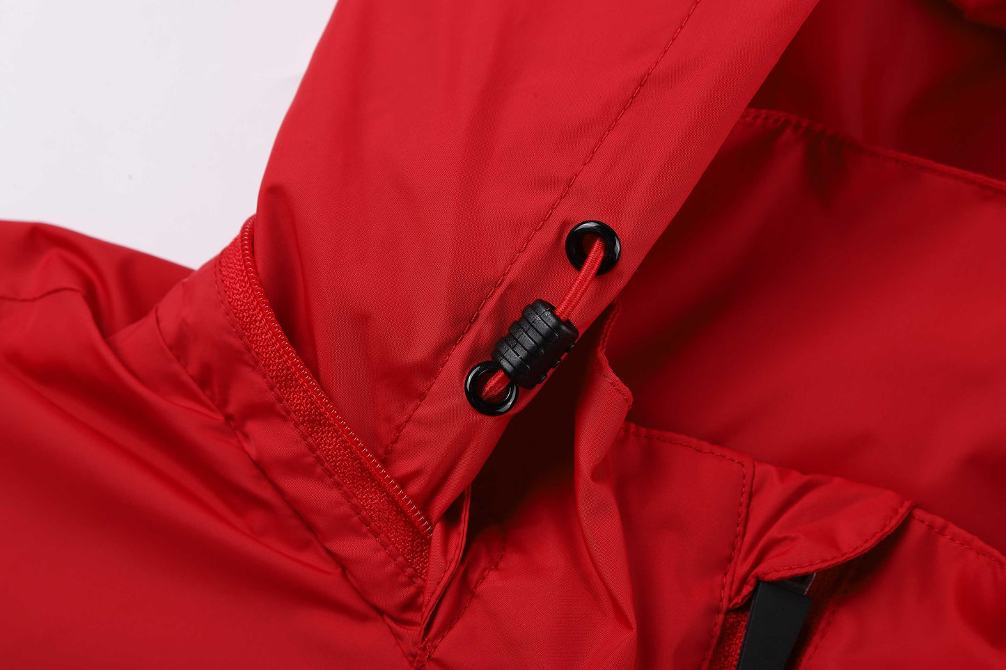 HR01-JSC4557 OEM Custom Logo Men's hat imitation rain jacket