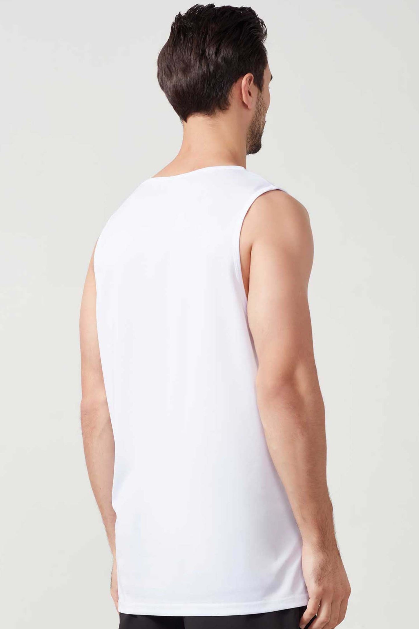 HR2210003-Men's loose summer sports vest, plus size basketball training vest, quick-drying fitness vest