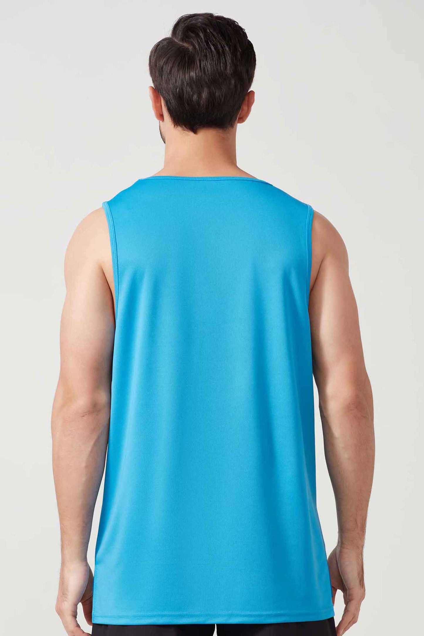 HR2210003-Men's loose summer sports vest, plus size basketball training vest, quick-drying fitness vest