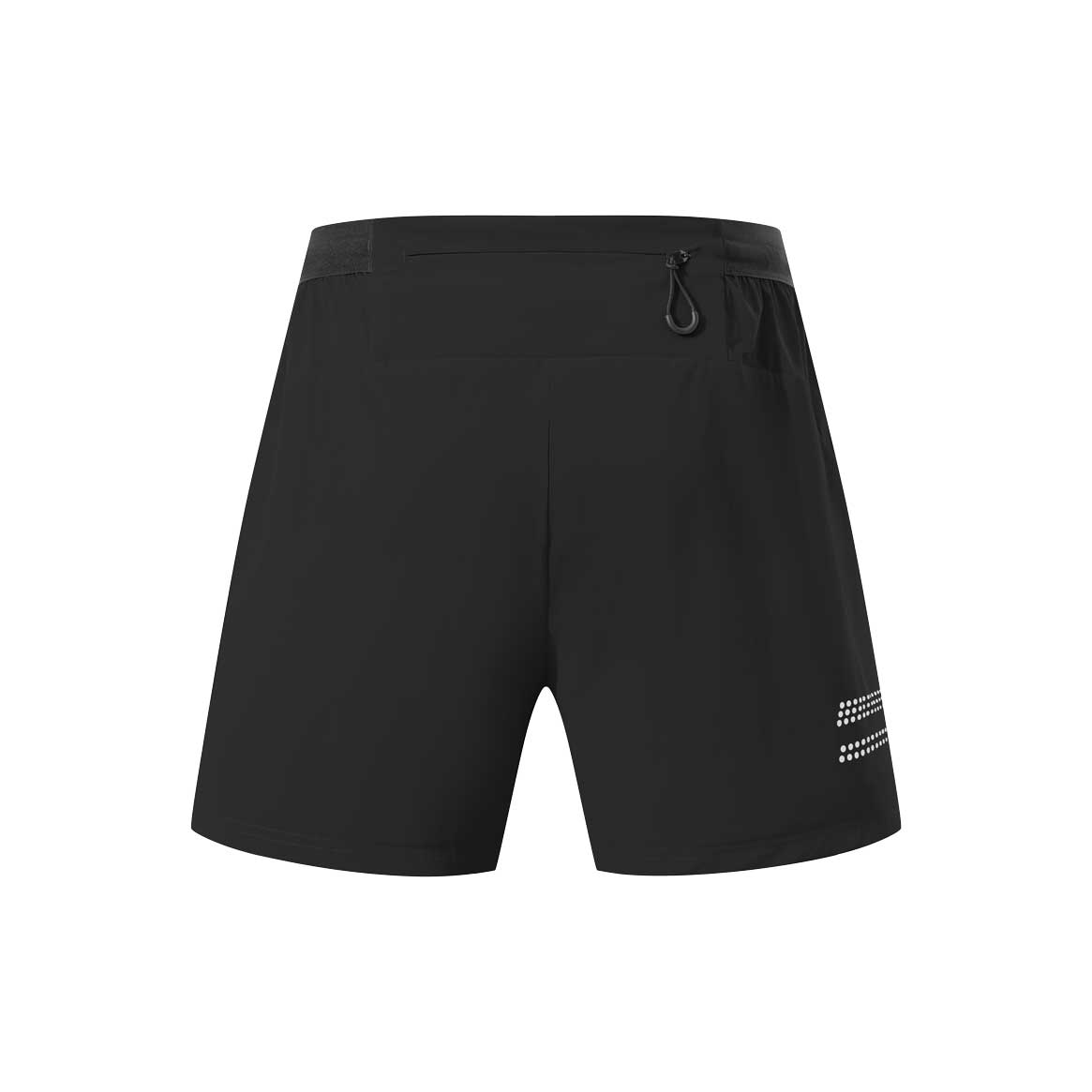 HRDK23402-Men's quick-drying running shorts with summer lining, faux two-piece nylon double-layer shorts for outdoor marathons