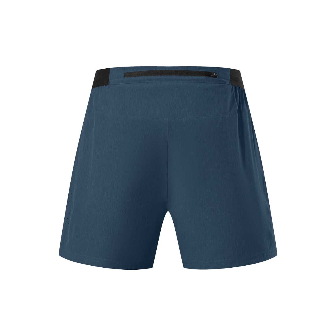 HRDK23401-Outdoor running double-layer breathable fitness shorts for men, European and American plus size faux two-piece anti-light sports shorts, quick-drying