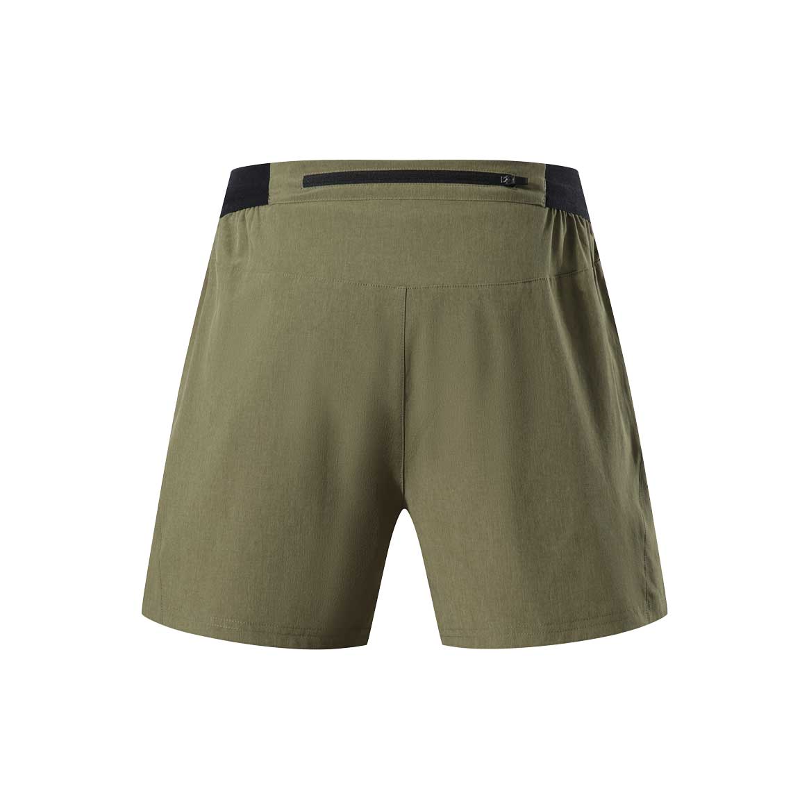 HRDK23401-Outdoor running double-layer breathable fitness shorts for men, European and American plus size faux two-piece anti-light sports shorts, quick-drying