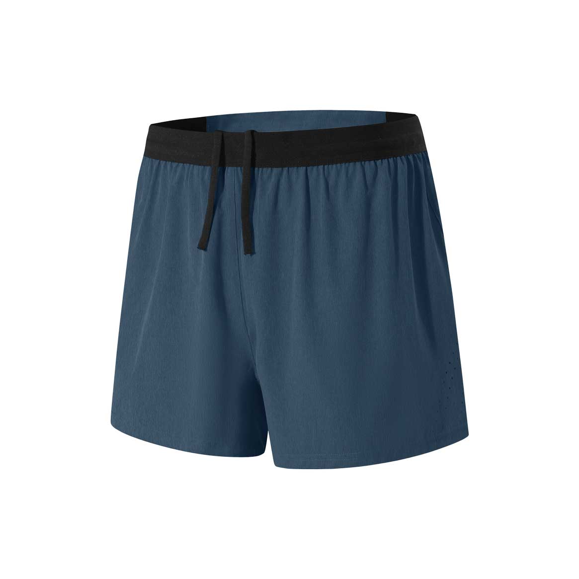 HRDK23401-Outdoor running double-layer breathable fitness shorts for men, European and American plus size faux two-piece anti-light sports shorts, quick-drying