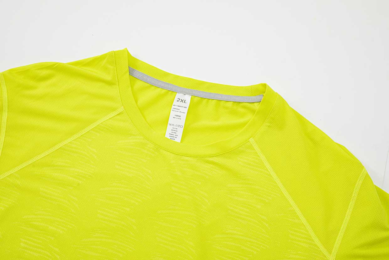 HRDT23206-Summer sports short-sleeved T-shirt, quick-drying, men's outdoor team uniform, suitable for running training, loose plus-size, round neck fitness short-sleeved