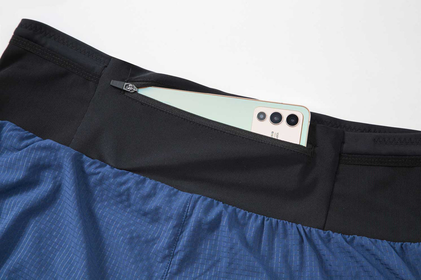 HRDK80027-Men's summer sports shorts, nylon quick-drying training shorts for outdoor wear, 3-inch off-road marathon running shorts