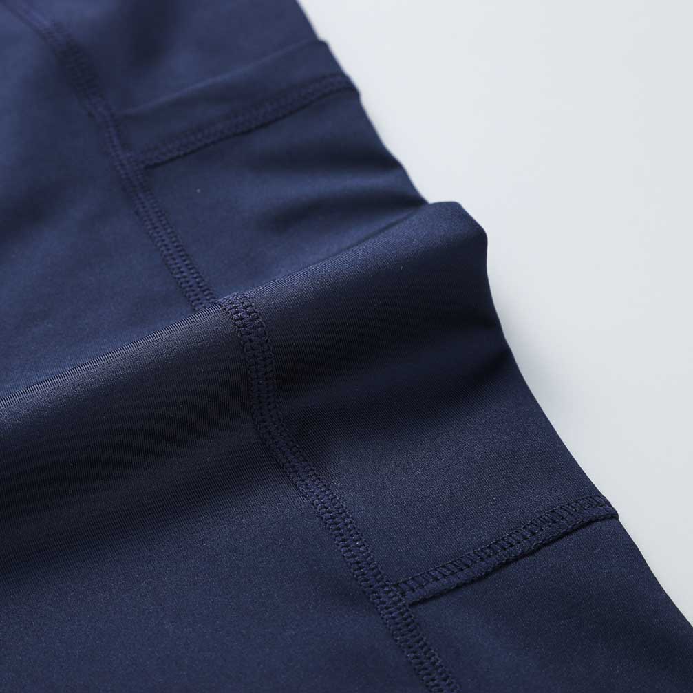 HRG1011-Men's tight-fitting sports capri pants, basketball training base layer fitness shorts, quick-drying shorts with pockets.
