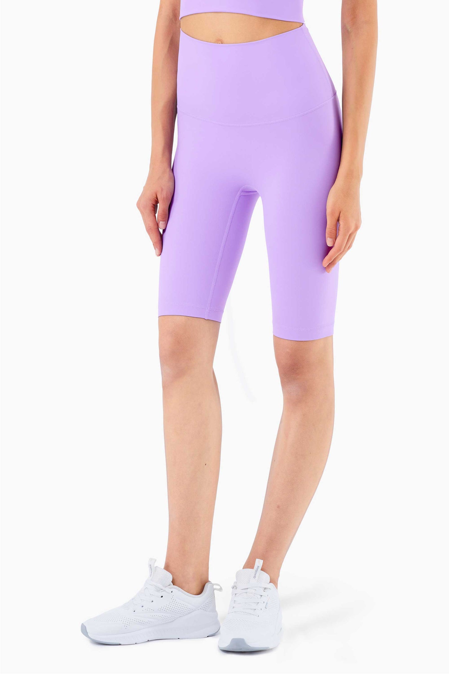 WK1260-ENULS Nude five point Yoga pants Women's Summer no T tight yoga dress High waist and hip lift fitness yoga shorts