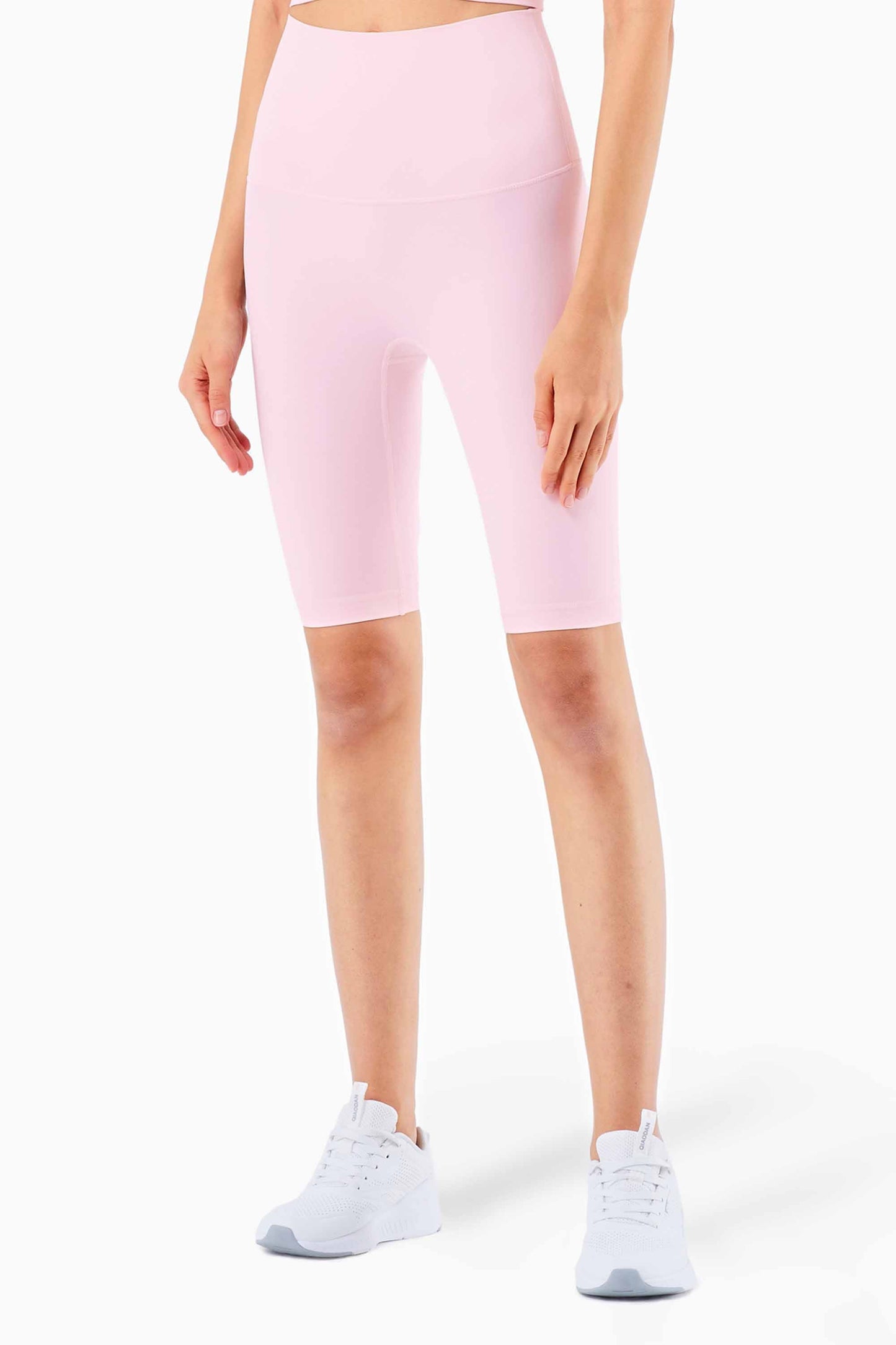 WK1260-ENULS Nude five point Yoga pants Women's Summer no T tight yoga dress High waist and hip lift fitness yoga shorts