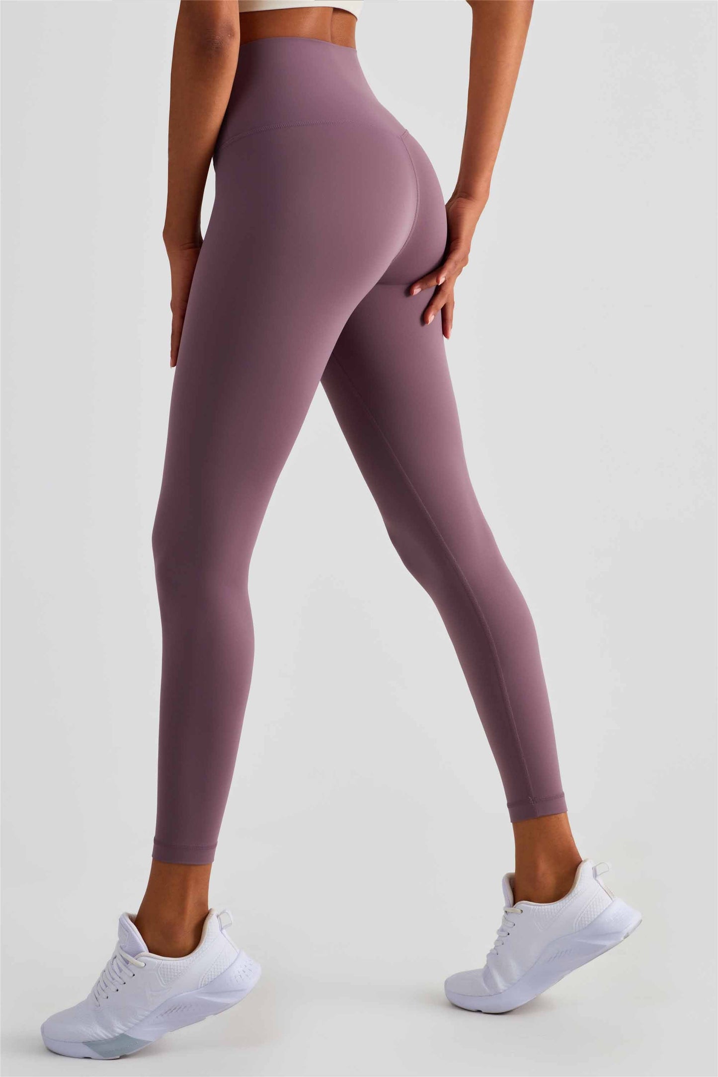 CK1499-NULS new dual compression yoga pants Women's one-piece anti-slip tights High-waisted hip lift Peach hip pants