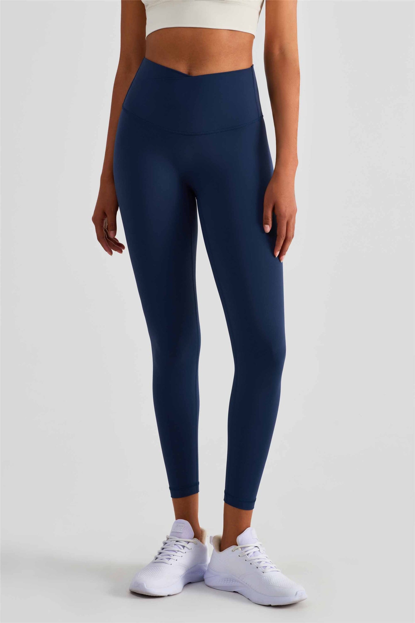 CK1499-NULS new dual compression yoga pants Women's one-piece anti-slip tights High-waisted hip lift Peach hip pants