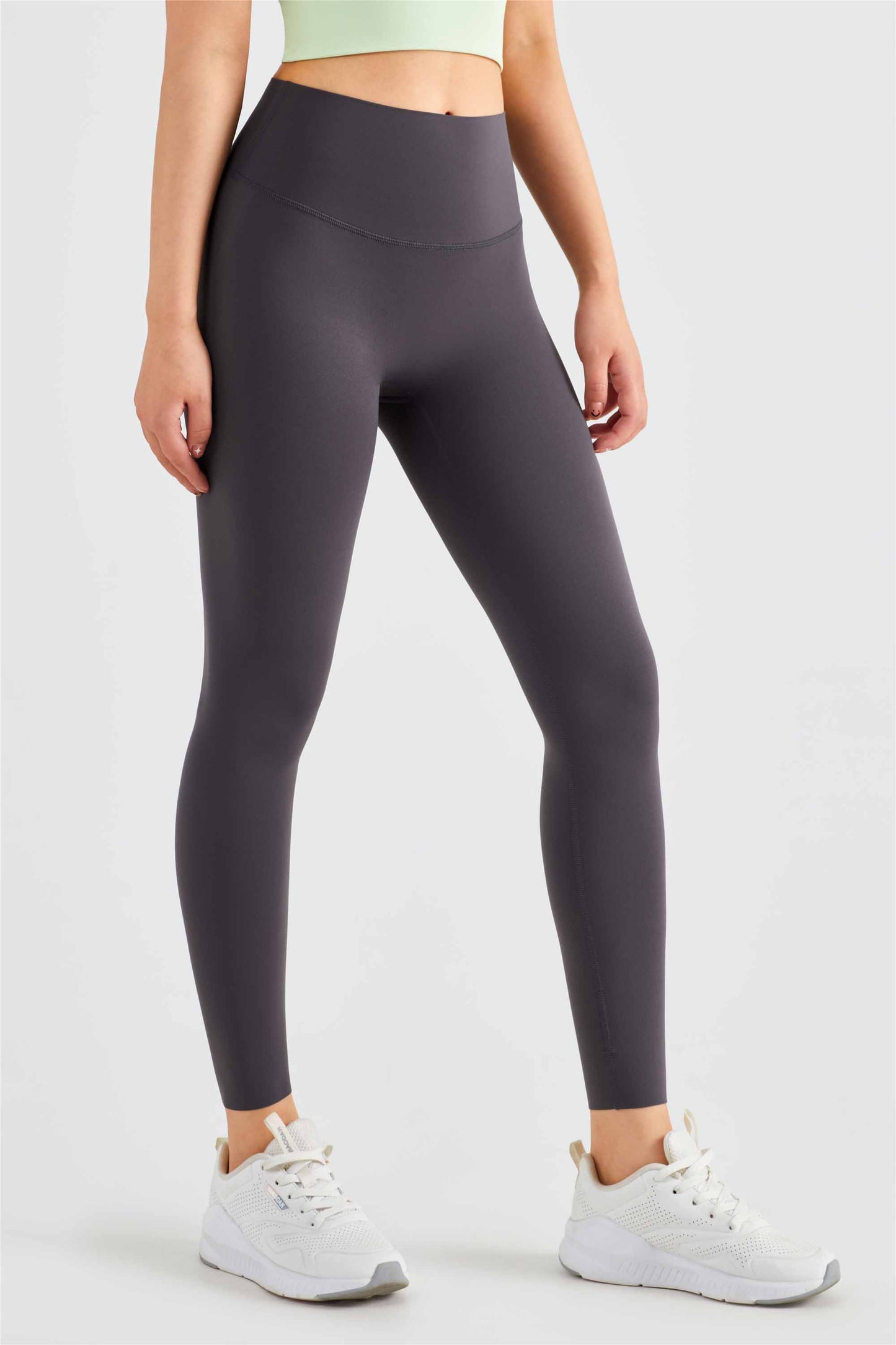 CK1507-Sizeless nude yoga pants for women with high waist and tummy control, peach-shaped buttocks, no T tight fitness pants