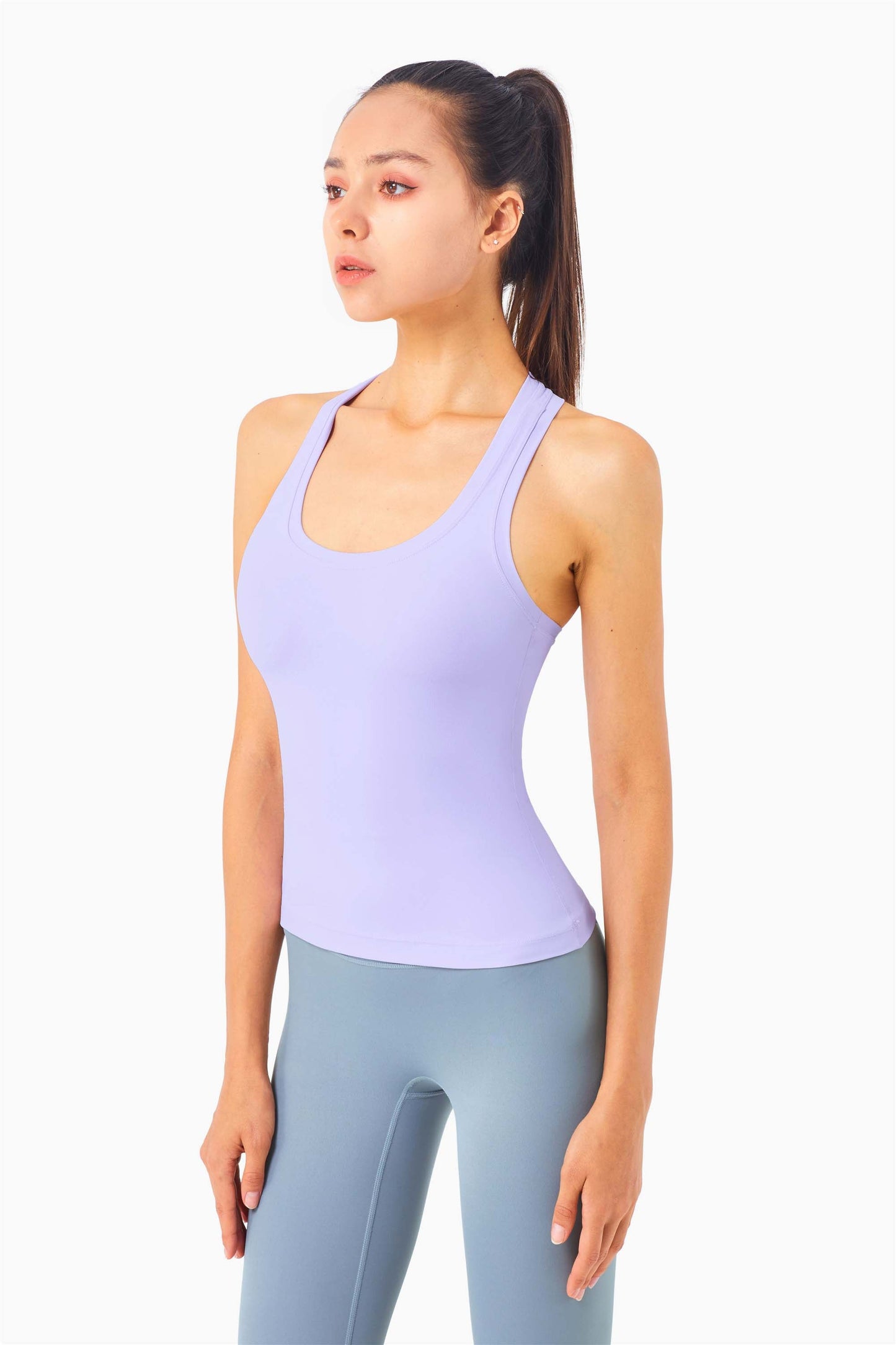 BX1319-NULS new sports underwear Europe and the United States long fashion sports vest women Y shape back fitness yoga wear