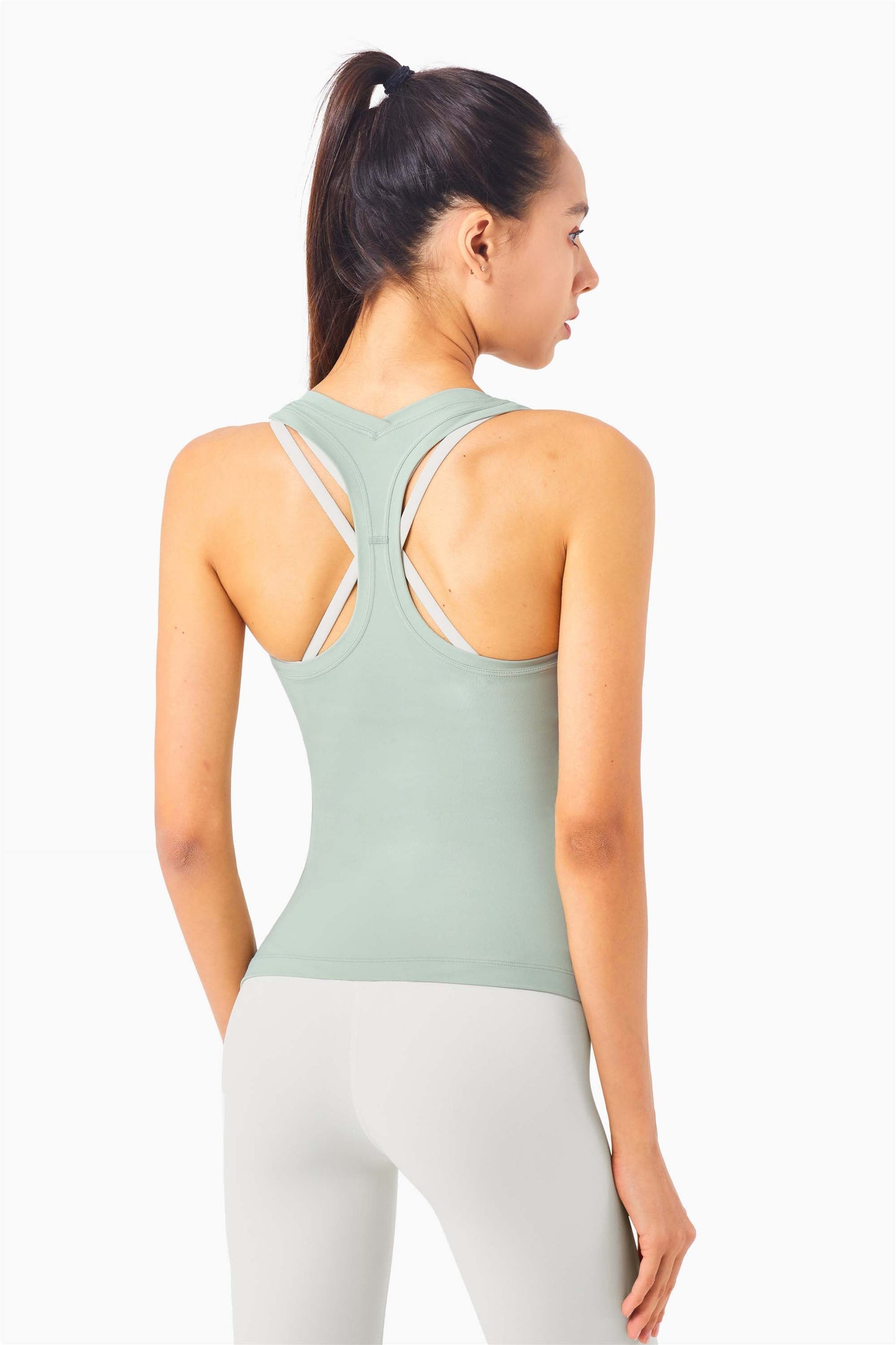 BX1319-NULS new sports underwear Europe and the United States long fashion sports vest women Y shape back fitness yoga wear