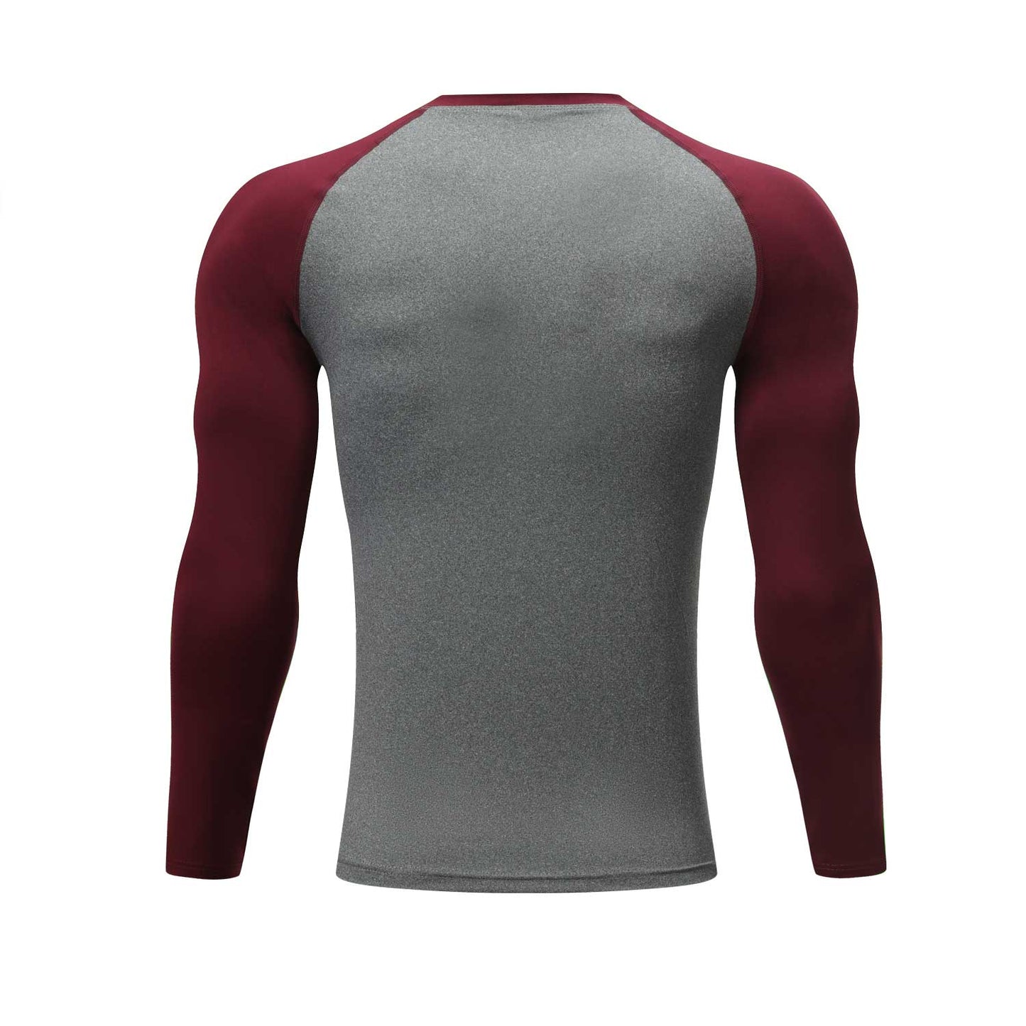 HRYT233001-Men's sports running fitness wear Amazon large size tights quick drying long sleeve T-shirt high elasticity training clothing