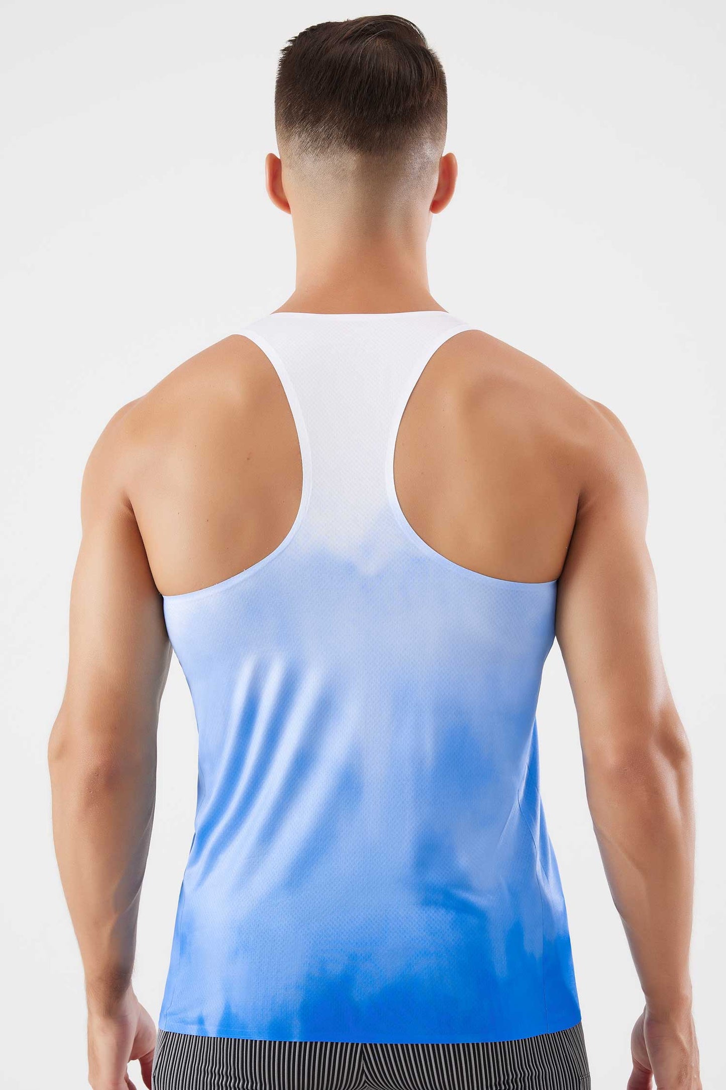 HR23109-Summer marathon advanced quick-drying racing vest fitness vest track and field training clothing sports breathable sleeveless top