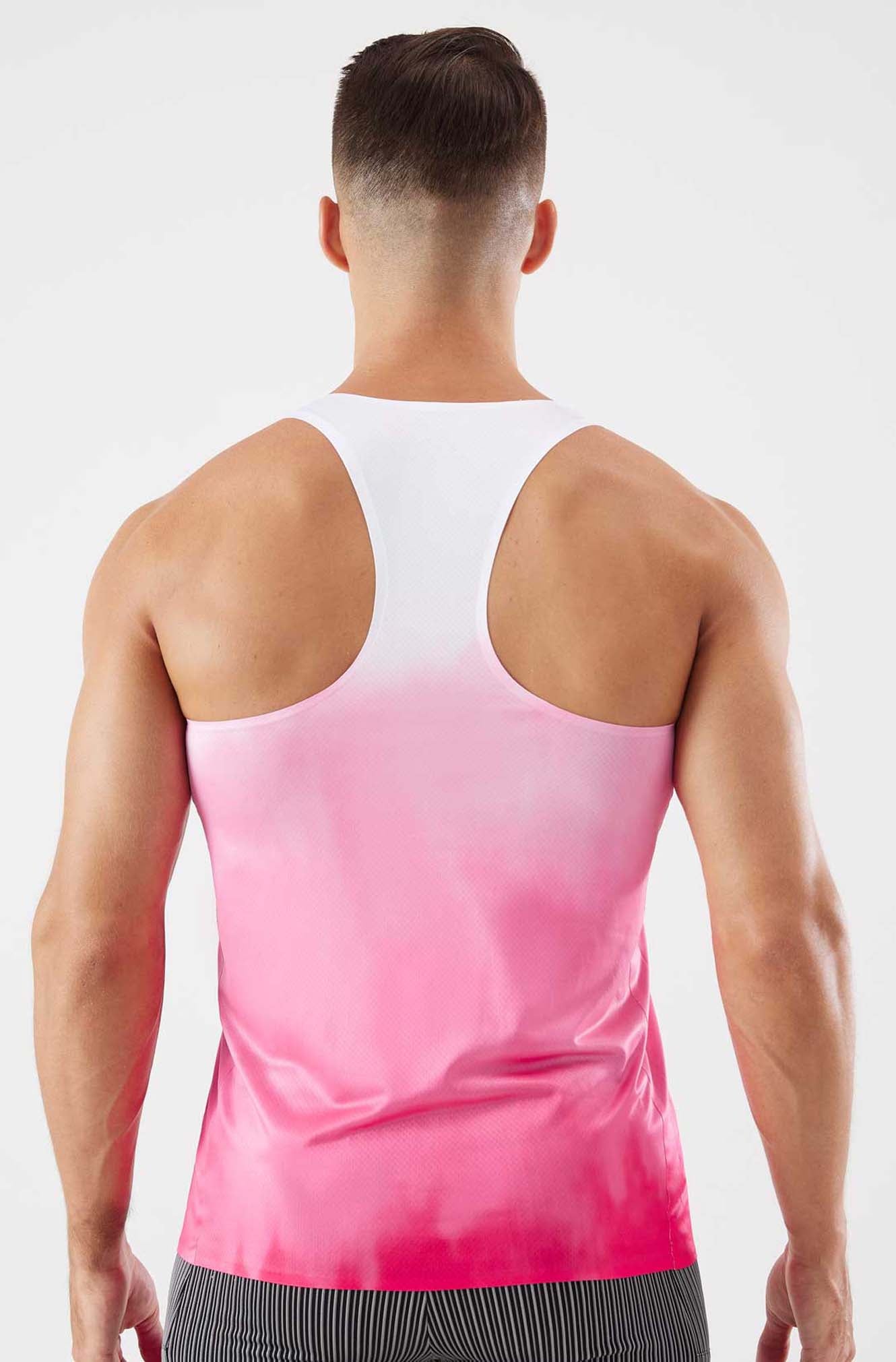 HR23109-Summer marathon advanced quick-drying racing vest fitness vest track and field training clothing sports breathable sleeveless top