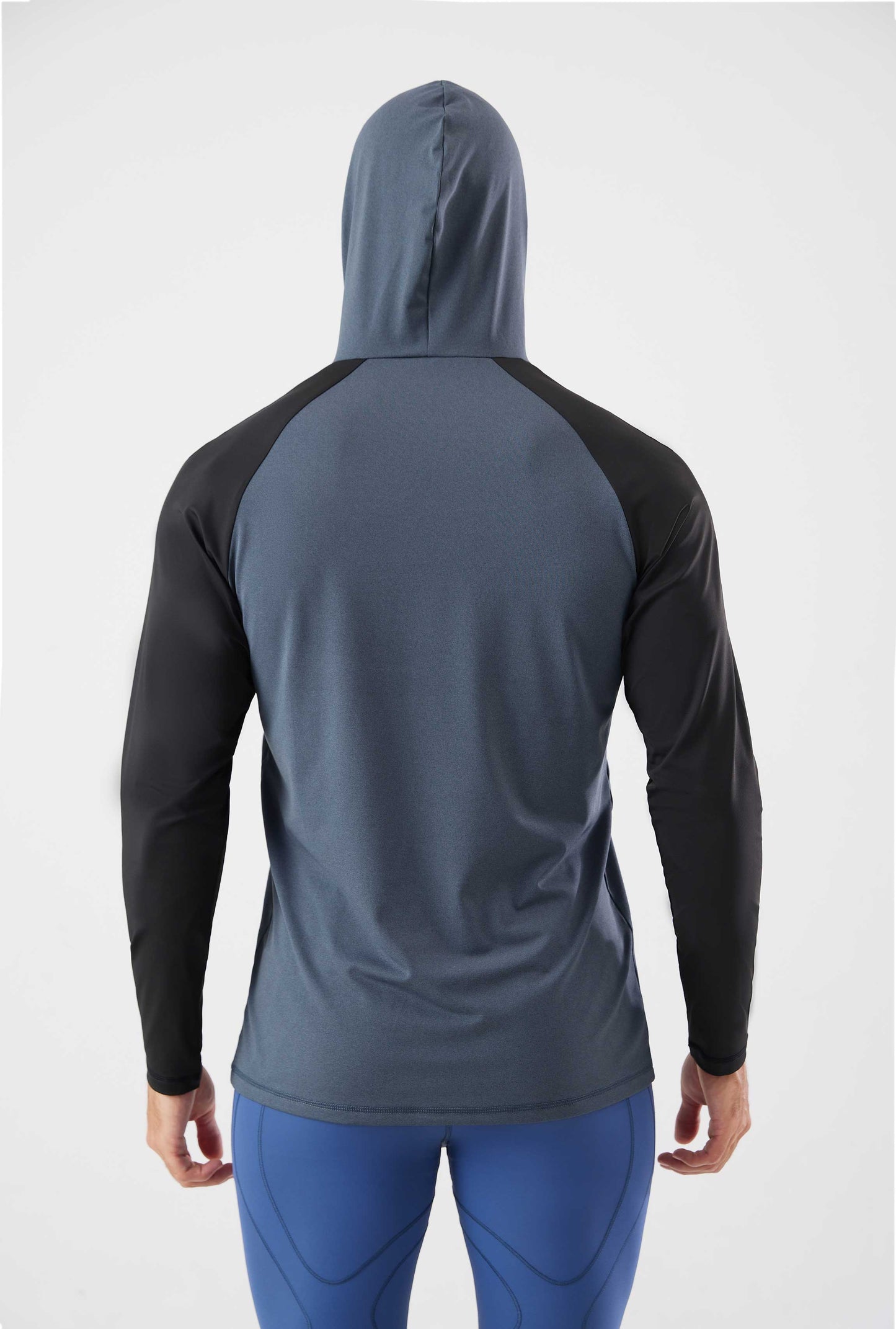 HRYT23004-Early fall hooded hoodie men's basketball training fitness long sleeve T-shirt outdoor leisure running pullover quick drying sportswear