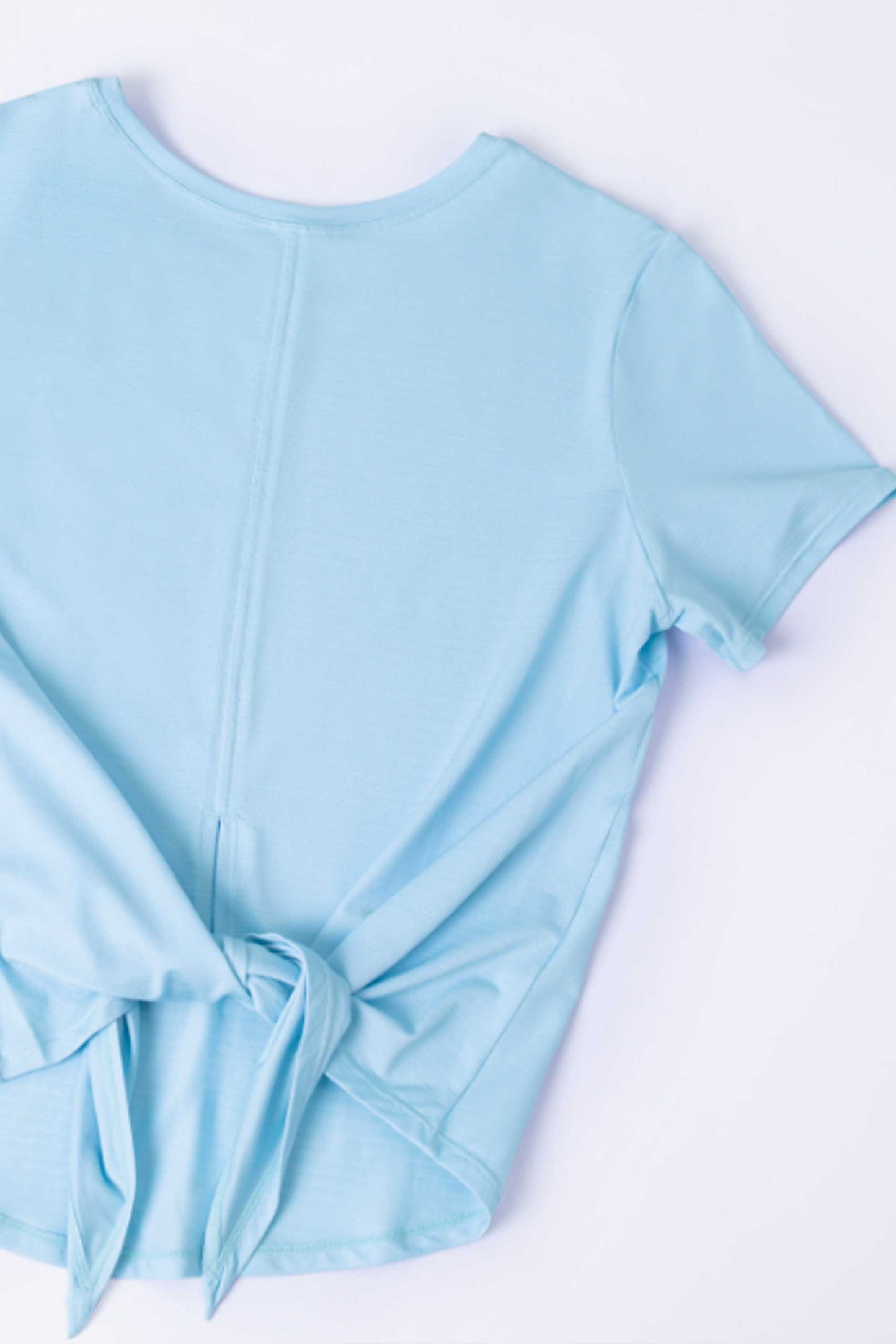 TX1516-Cool sense yoga smock light breathable spring and summer 2023 new open casual round neck short-sleeved T-shirt women