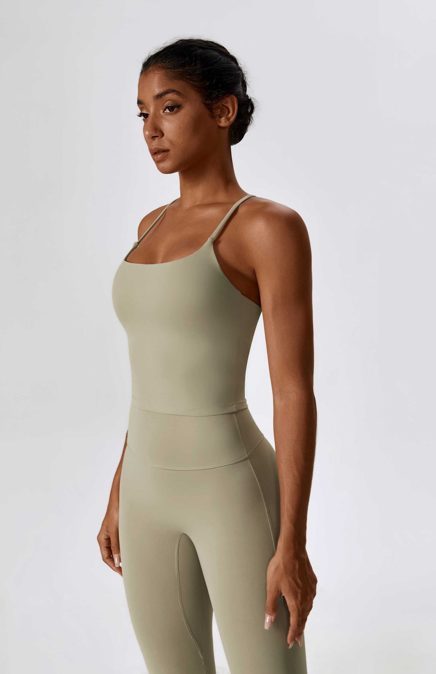 HR8232-3-High-intensity bare-feel yoga bra, shockproof compression sports underweart