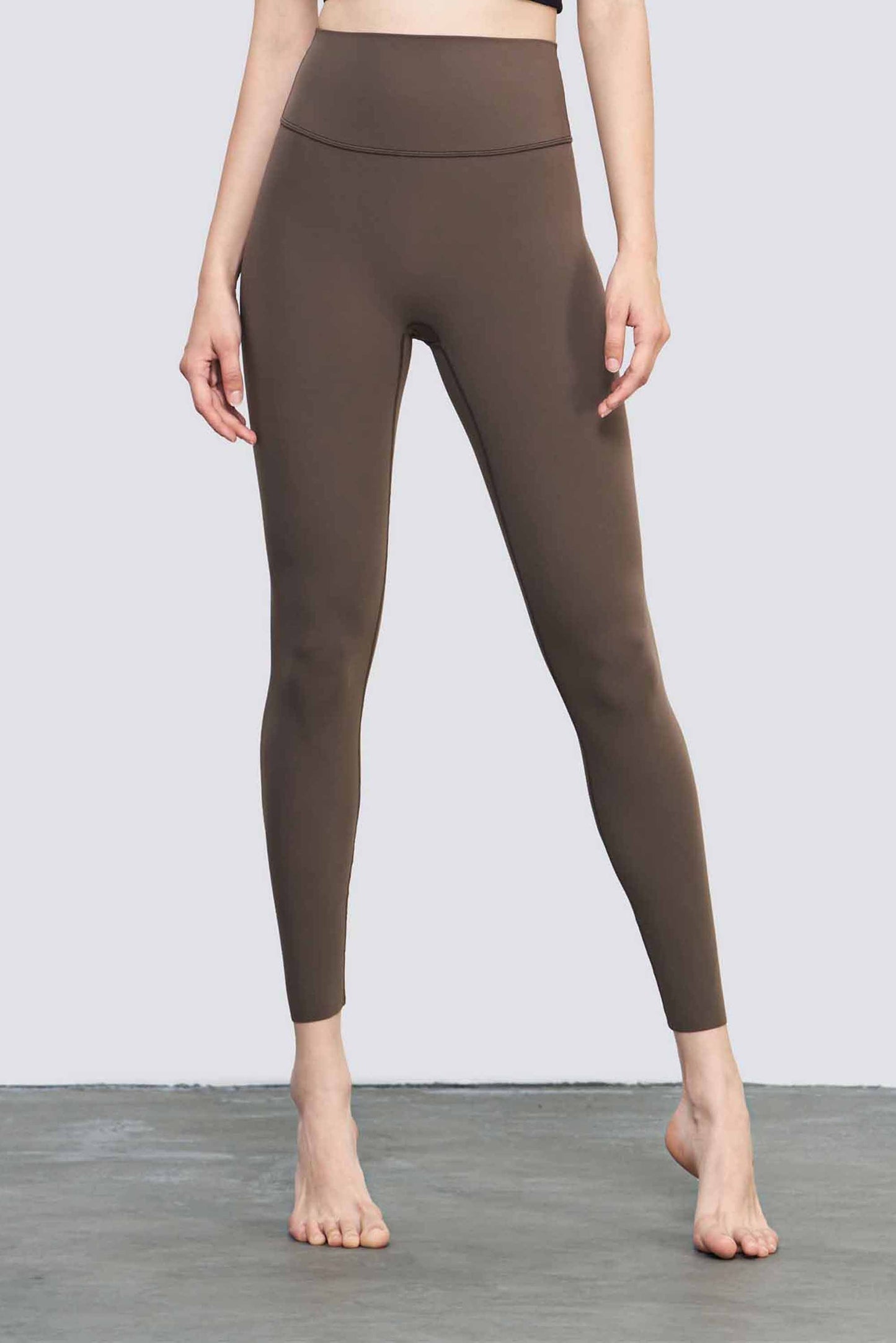 CK1507-Sizeless nude yoga pants for women with high waist and tummy control, peach-shaped buttocks, no T tight fitness pants