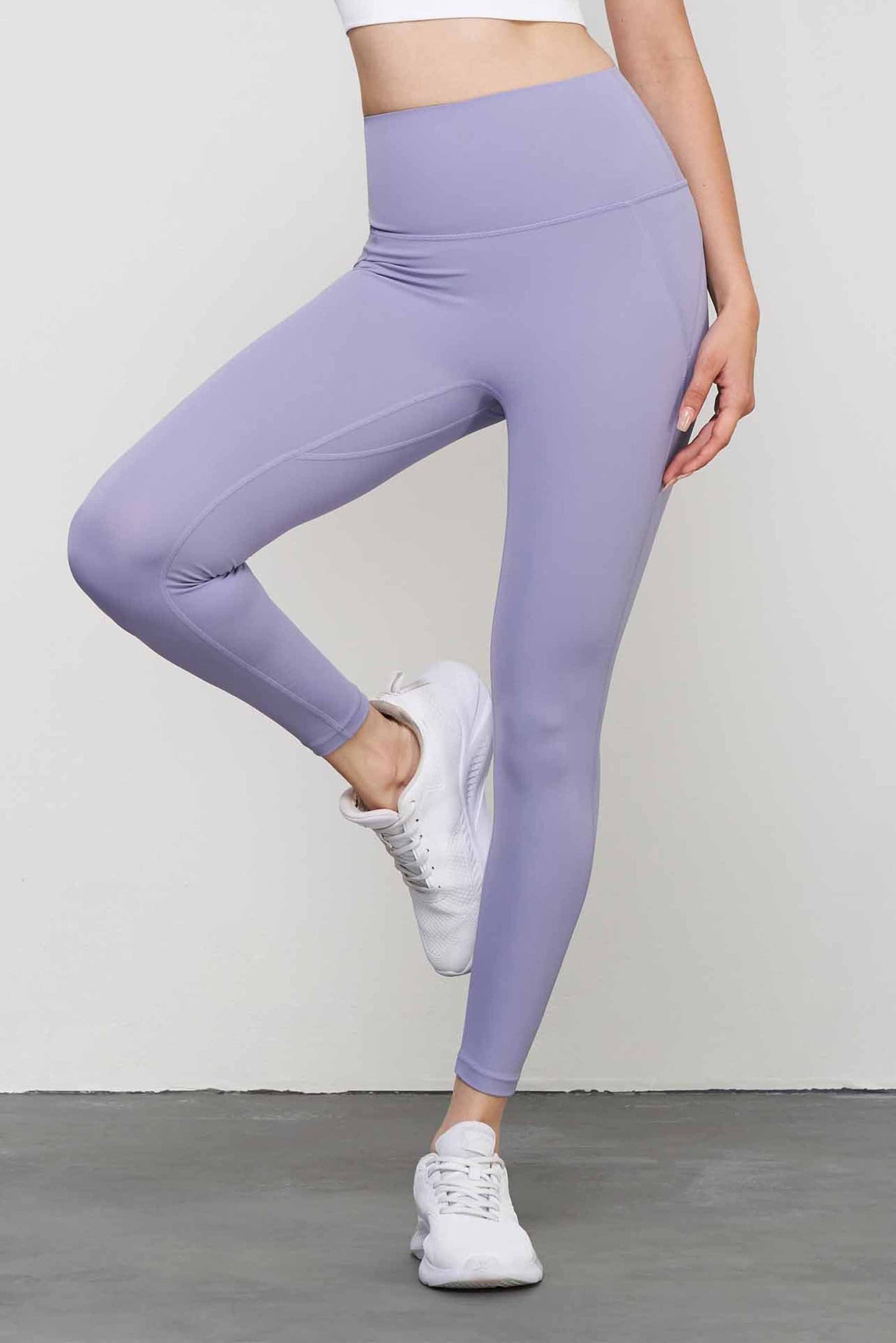 CK1532-Nuls Lycra no-wear underwear Anti-bacterial one-piece yoga pants Women's high-waisted hip lift bodyfit fitness pants