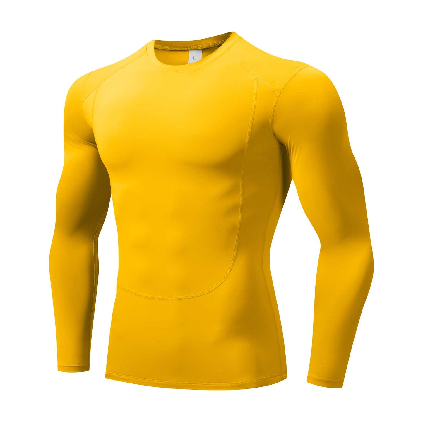 HRYT233002- Quick dry long sleeve tights basketball base shirt men's running fitness wear sports shirt