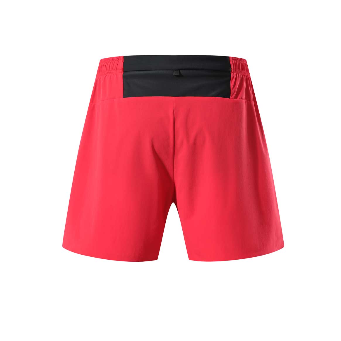 HRDK90027-Men's high-waisted compression running shorts for off-road running, marathon training, and fitness