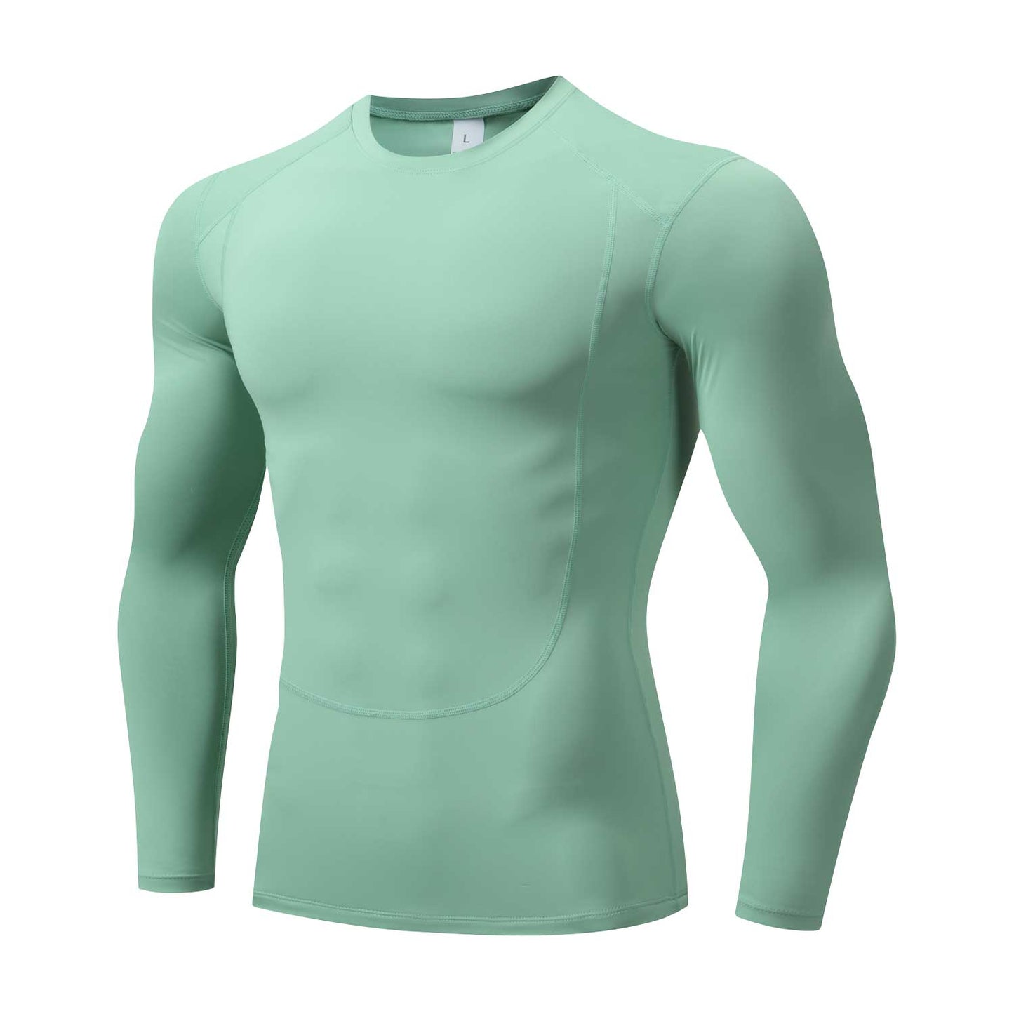 HRYT233002- Quick dry long sleeve tights basketball base shirt men's running fitness wear sports shirt