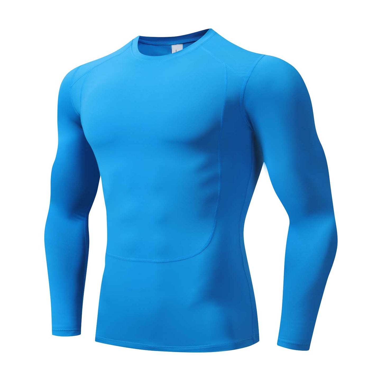 HRYT233002- Quick dry long sleeve tights basketball base shirt men's running fitness wear sports shirt