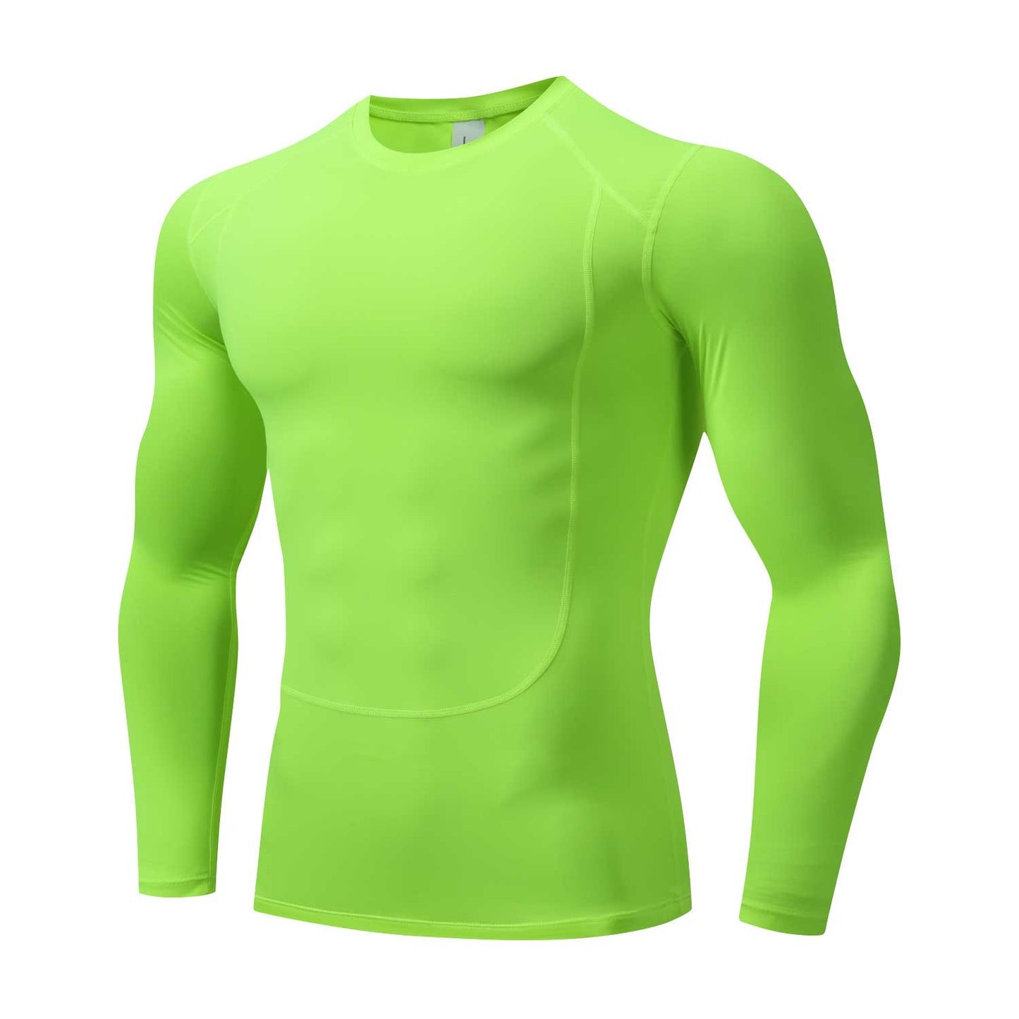 HRYT233002- Quick dry long sleeve tights basketball base shirt men's running fitness wear sports shirt