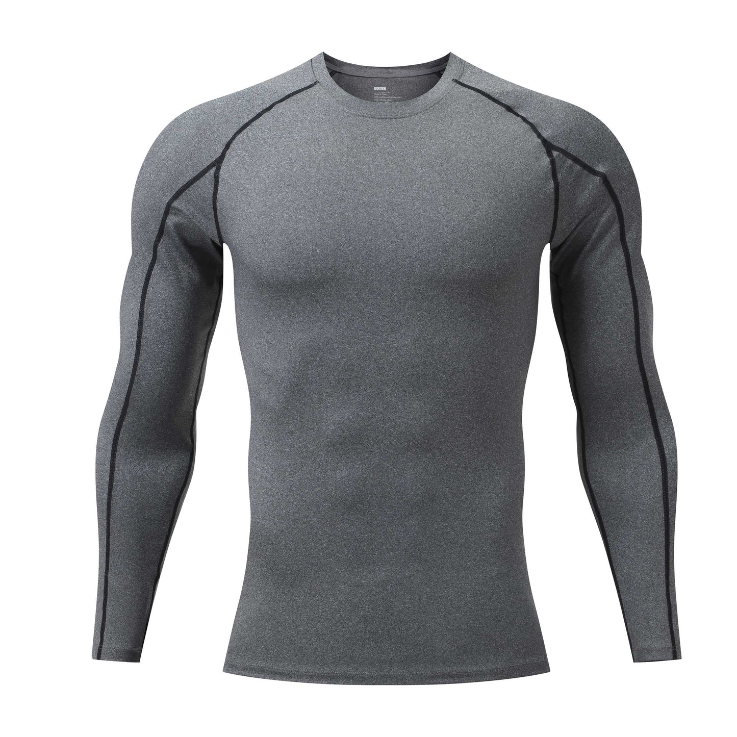 HRYTG1041-Spring men's running fitness long sleeve cross-border quick dry compression sports fitness clothing pro basketball training tights