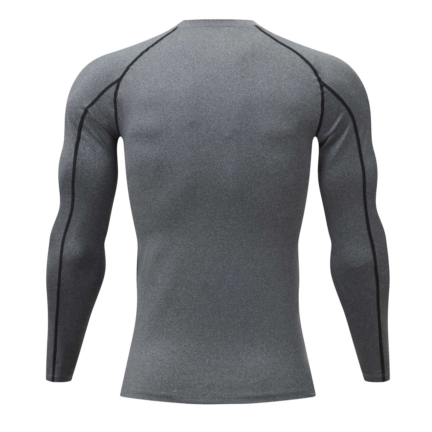 HRYTG1041-Spring men's running fitness long sleeve cross-border quick dry compression sports fitness clothing pro basketball training tights