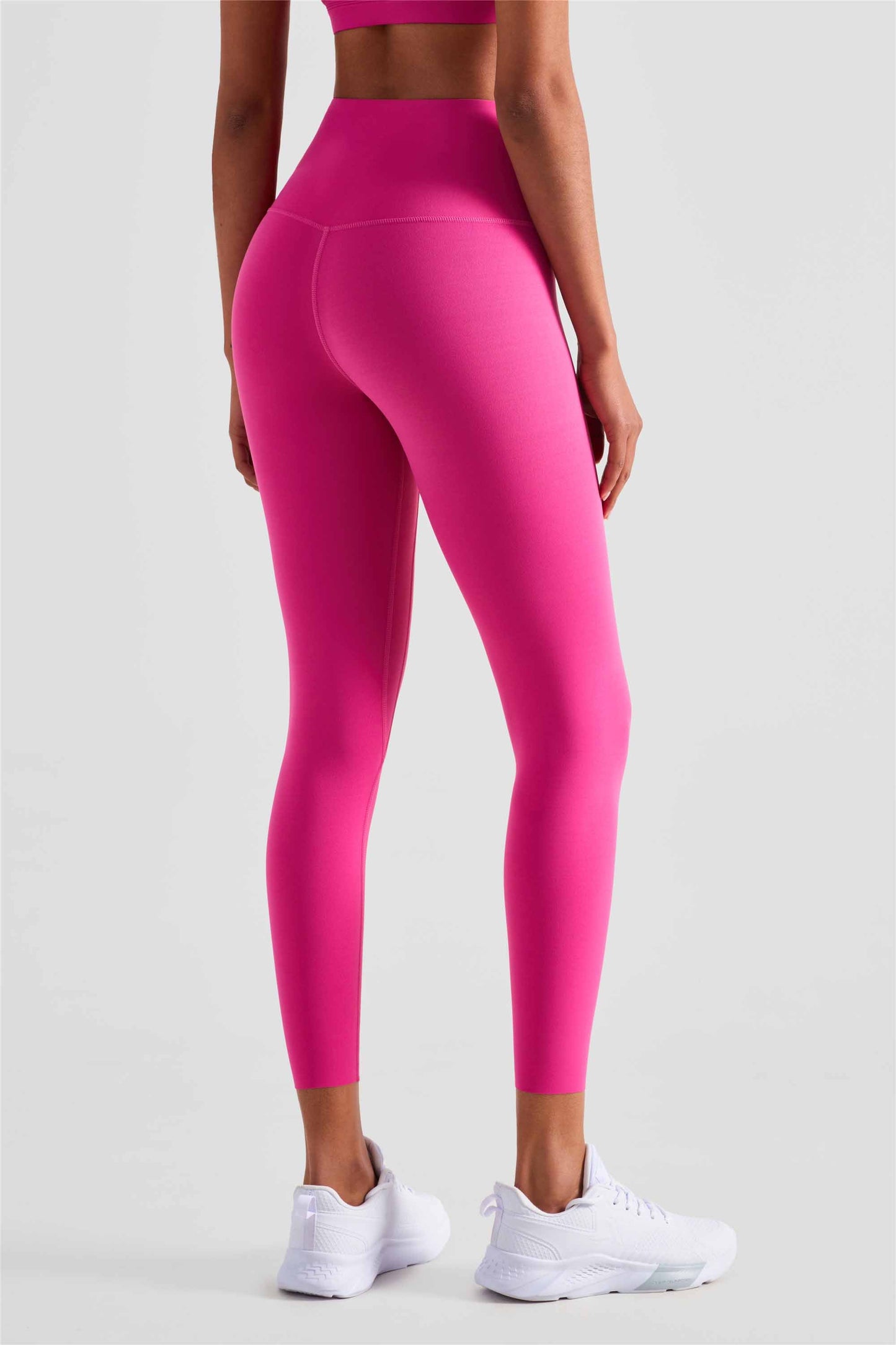 CK1313-SS medium strength yoga clothing naked feeling Europe and the United States peach hip lift tight yoga pants high waist anti-curling fitness pants exercise