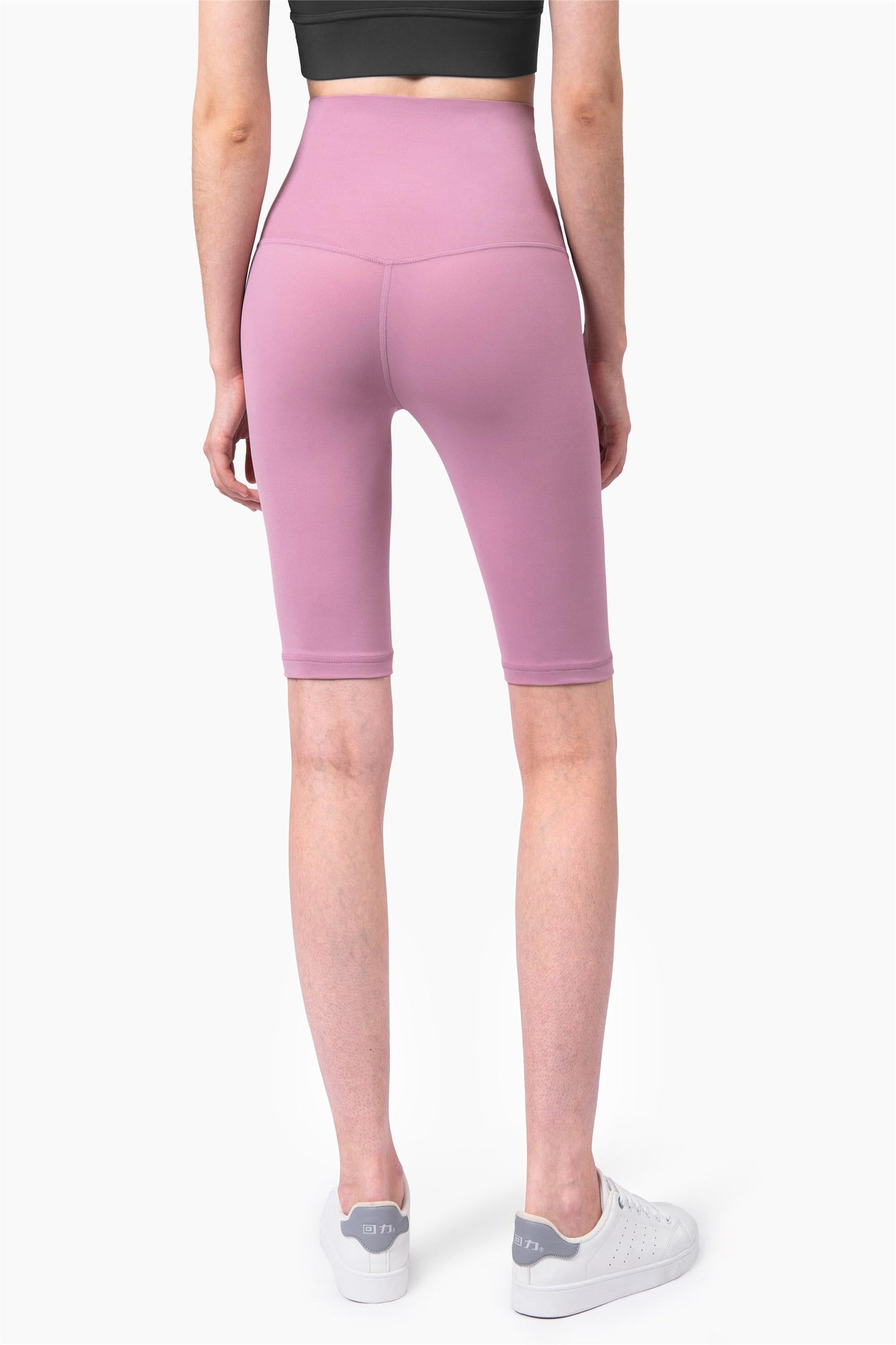 WK1260-ENULS Nude five point Yoga pants Women's Summer no T tight yoga dress High waist and hip lift fitness yoga shorts