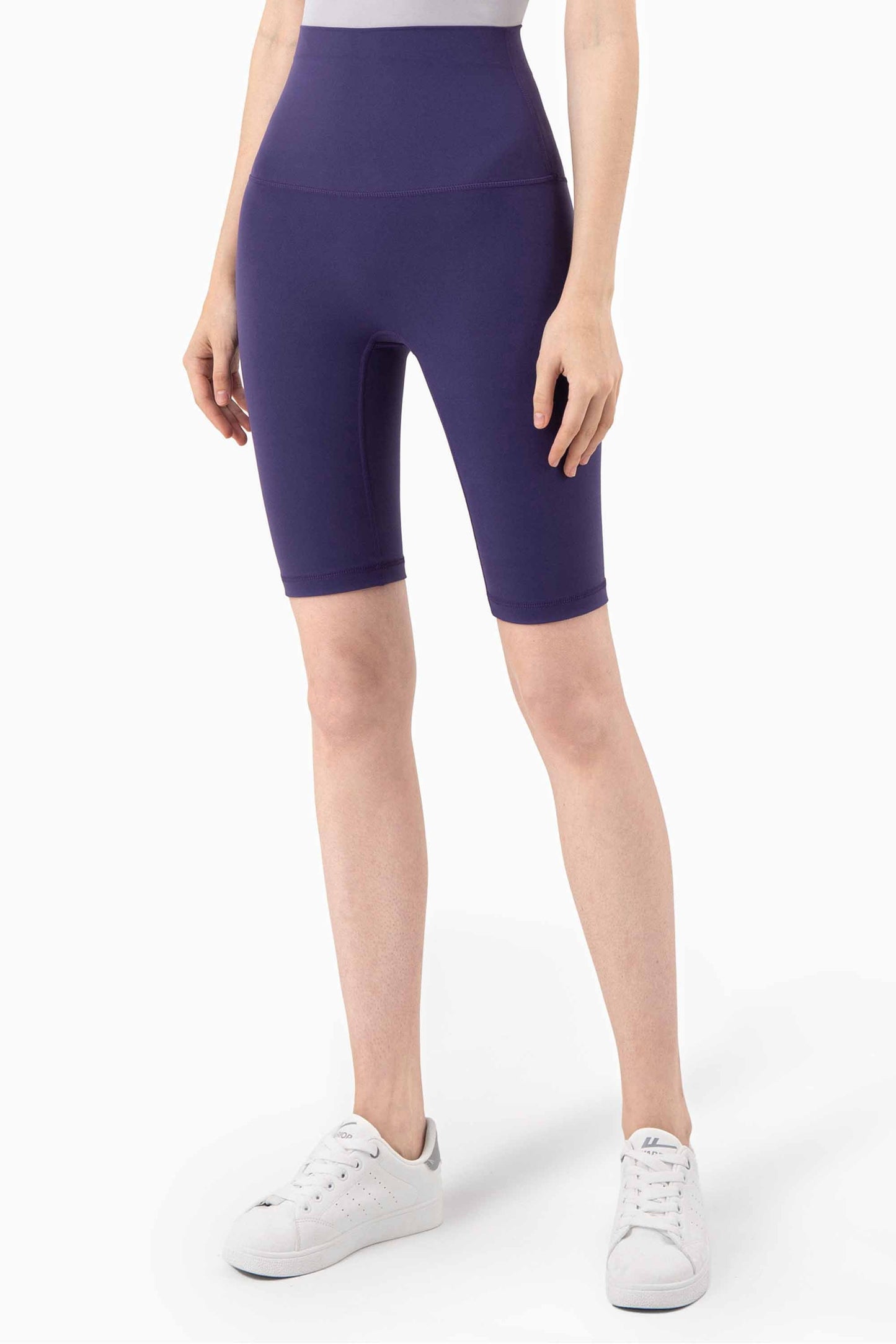 WK1260-ENULS Nude five point Yoga pants Women's Summer no T tight yoga dress High waist and hip lift fitness yoga shorts