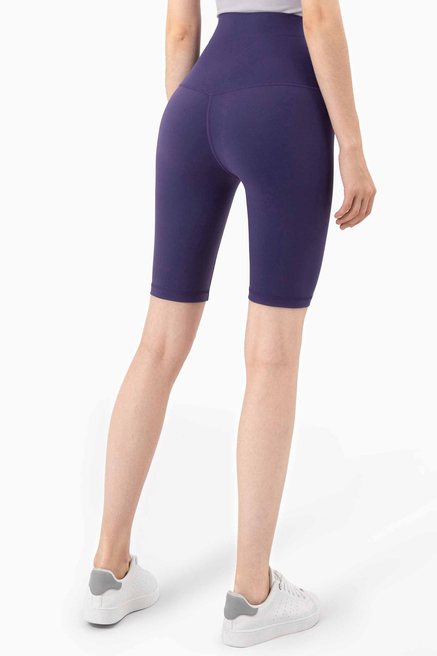 WK1260-ENULS Nude five point Yoga pants Women's Summer no T tight yoga dress High waist and hip lift fitness yoga shorts