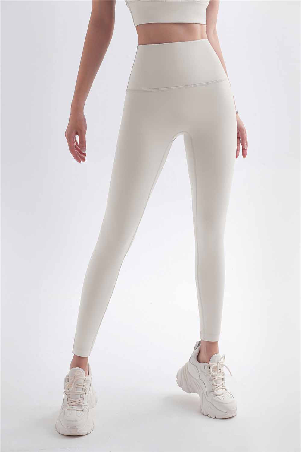 CK1476-Warm shell Autumn and winter plus fleece thickened peach butt lift fitness pants without embarrassment yoga pants original running leggings