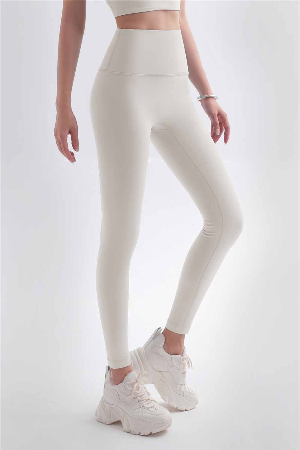 CK1476-Warm shell Autumn and winter plus fleece thickened peach butt lift fitness pants without embarrassment yoga pants original running leggings