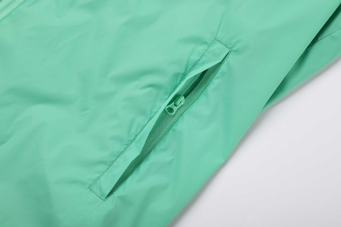 HR01-JSC4553 OEM Custom Logo Men's hat imitation rain jacket